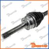 Demi-Arbre de Transmission avant gauche pour MITSUBISHI | NPW-MS-059, 18-081400